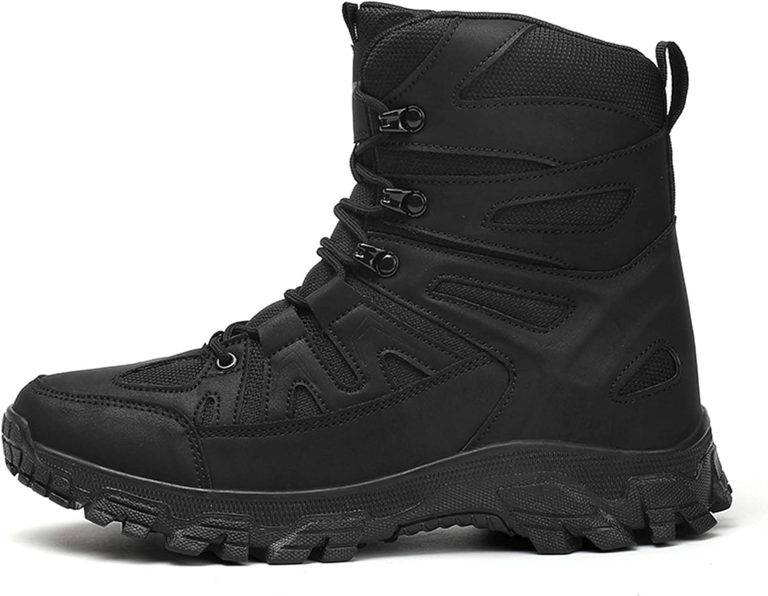 Большие мужские походные ботинки для улицы, противоскользящие и водонепроницаемые ботинки, походные ботинки, внедорожные ботинки, спортивная обувь, повседневная обувь, полевые тренировочные военные сапоги Canopycasa, черный
Большие мужские походные ботинки для улицы, противоскользящие и водонепроницаемые ботинки, походные ботинки, внедорожные ботинки, спортивная обувь, повседневная обувь, полевые тренировочные военные сапоги Canopycasa, черный
