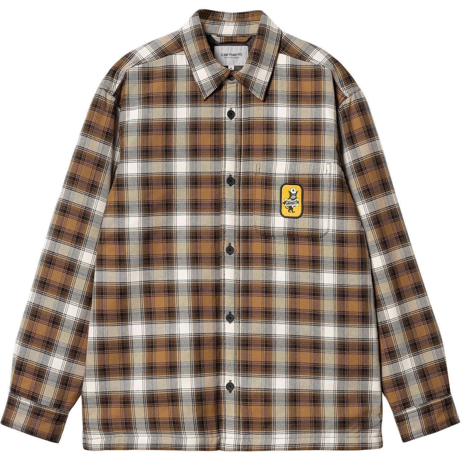 Carhartt WIP Клетчатая рубашка-куртка Monahan, Brown
Carhartt WIP Клетчатая рубашка-куртка Monahan, Brown