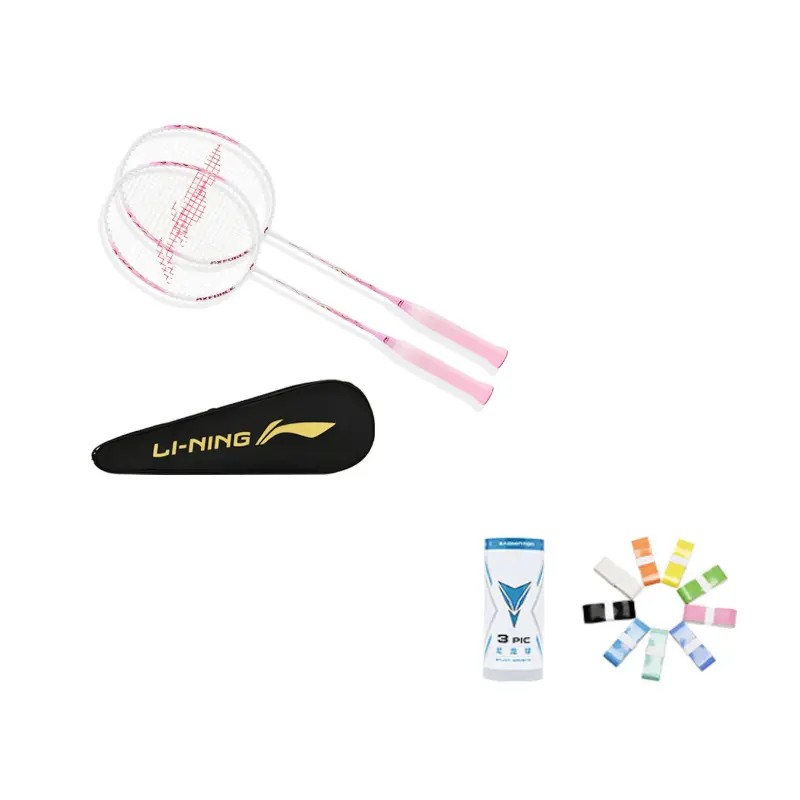 LINING Thunder 9 Carbon Aluminum бадминтонная ракетка атакующего типа с утяжеленной головкой, жесткий стержень, начальный уровень, ароматизированная Pink
LINING Thunder 9 Carbon Aluminum бадминтонная ракетка атакующего типа с утяжеленной головкой, жесткий стержень, начальный уровень, ароматизированная Pink