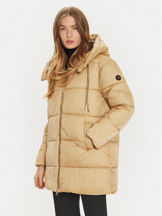 Пуховик стандартного кроя Gaudi, бежевый 
Пуховик стандартного кроя Gaudi, бежевый
