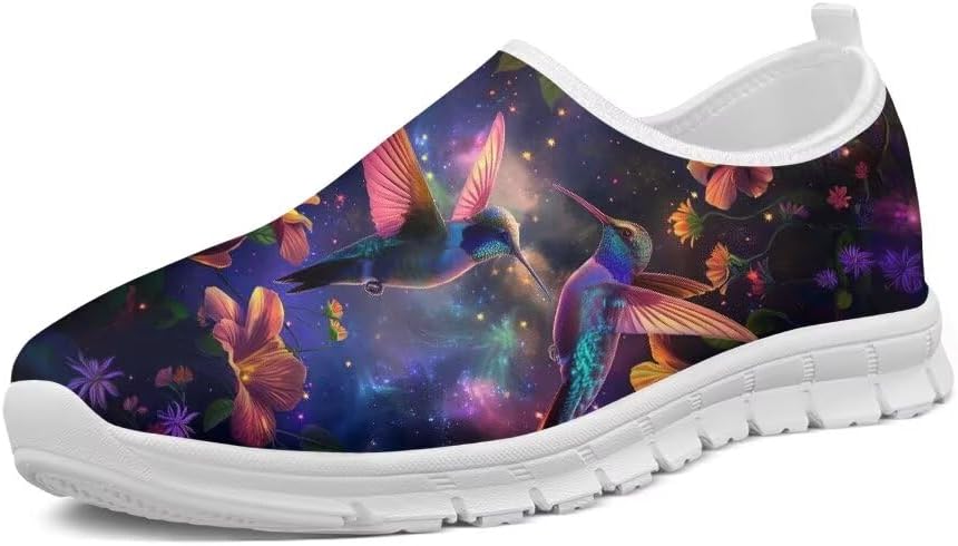 Женские слипоны Forchrinse Hummingbird с цветами вишни, мужские прогулочные туфли, мягкие легкие модные спортивные кроссовки с поддержкой свода, повседневная рабочая обувь, Galaxy Hummingbird
Женские слипоны Forchrinse Hummingbird с цветами вишни, мужские прогулочные туфли, мягкие легкие модные спортивные кроссовки с поддержкой свода, повседневная рабочая обувь, Galaxy Hummingbird