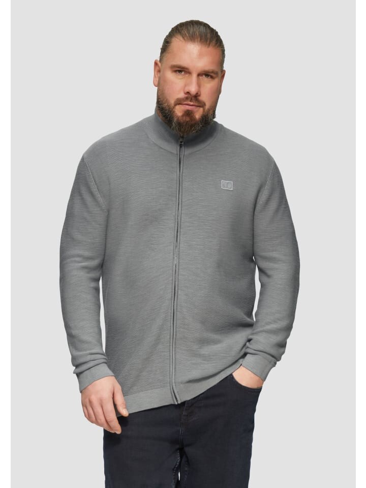 Переходная куртка s.Oliver Strickjacke langarm, серый 
Переходная куртка s.Oliver Strickjacke langarm, серый