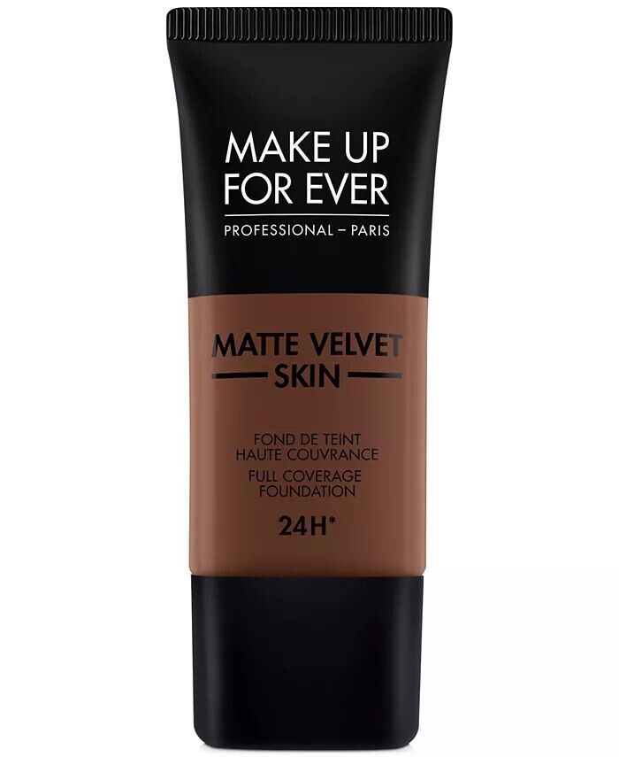 Матовая бархатная тональная основа с полным покрытием Make Up For Ever, цвет R560 - Chocolate
Матовая бархатная тональная основа с полным покрытием Make Up For Ever, цвет R560 - Chocolate