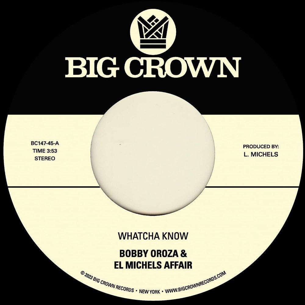 Виниловая пластинка LP Whatcha Know / Losing It (7") - Bobby Oroza, El Michels Affair
Виниловая пластинка LP Whatcha Know / Losing It (7") - Bobby Oroza, El Michels Affair