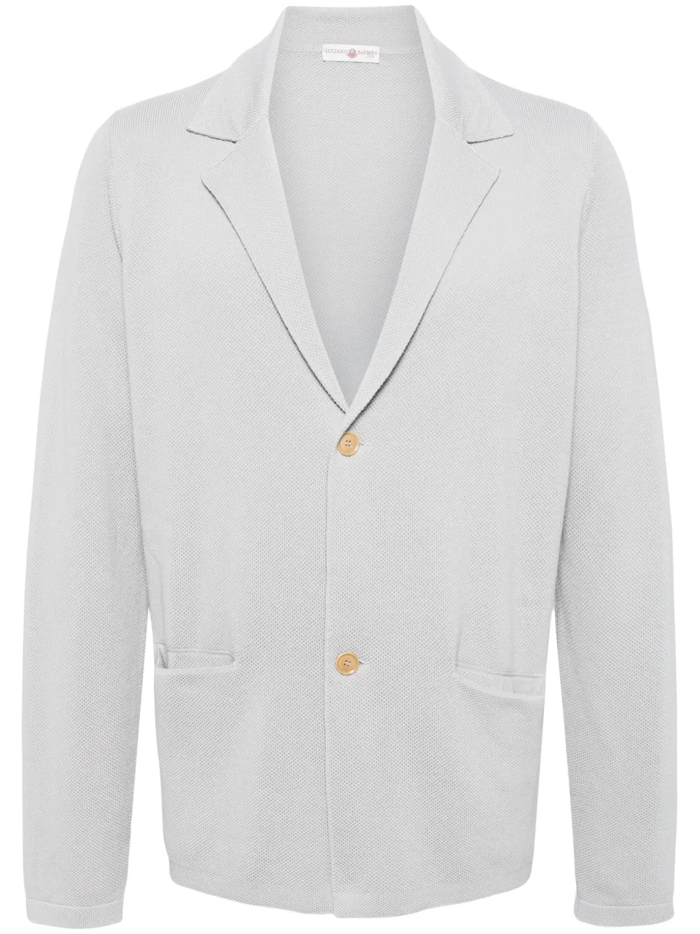 Кардиган с заостренными лацканами Luciano Barbera, серый
Кардиган с заостренными лацканами Luciano Barbera, серый