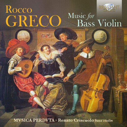 CD диск Greco / Musica Perduta / Criscuolo: Music for Bass Violin
CD диск Greco / Musica Perduta / Criscuolo: Music for Bass Violin