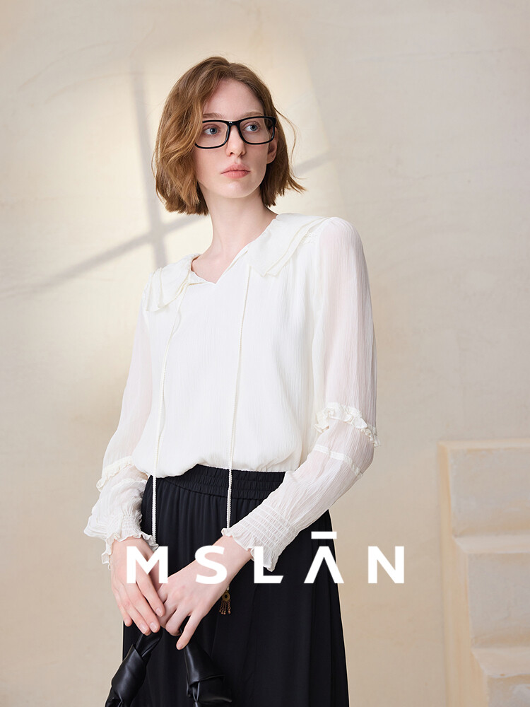 Рубашка элегантная Mslan из фактурного шелка купро, миндальный
Рубашка элегантная Mslan из фактурного шелка купро, миндальный