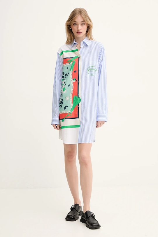 Хлопковое платье Moschino Jeans, синий
Хлопковое платье Moschino Jeans, синий