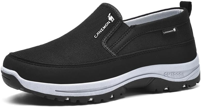 Мужские облегченные прогулочные кроссовки без застежек с мягкой амортизирующей подошвой Swzec, черный
Мужские облегченные прогулочные кроссовки без застежек с мягкой амортизирующей подошвой Swzec, черный