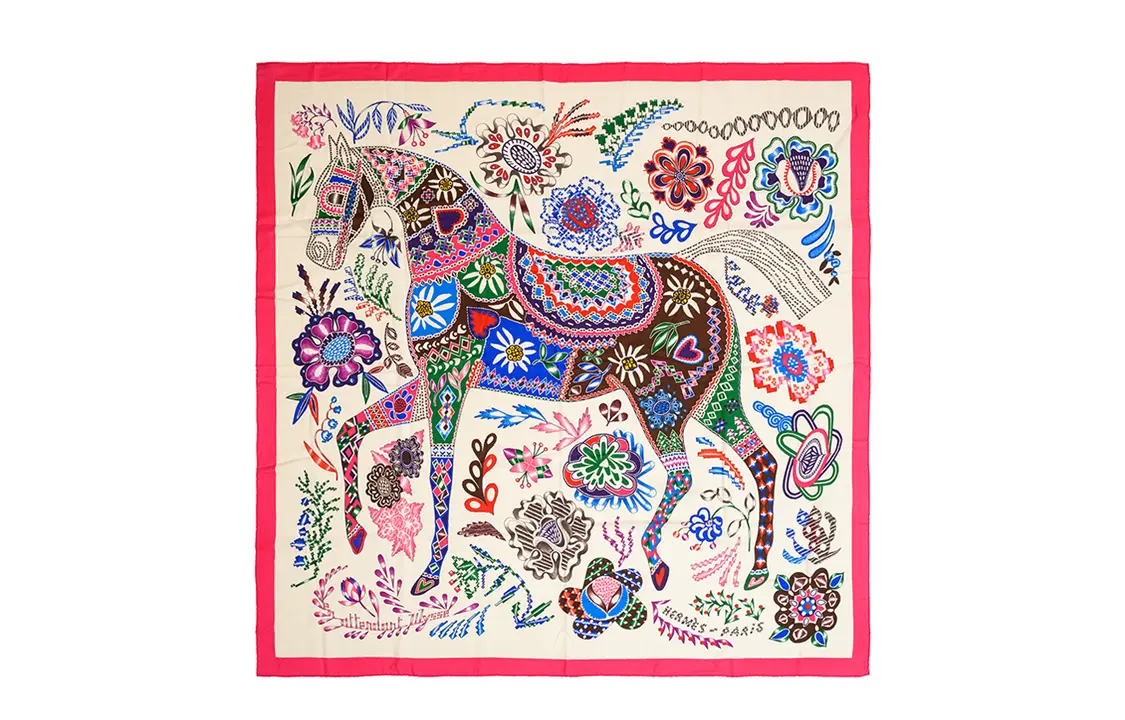 HERMES Шелковый платок Women's Red
HERMES Шелковый платок Women's Red