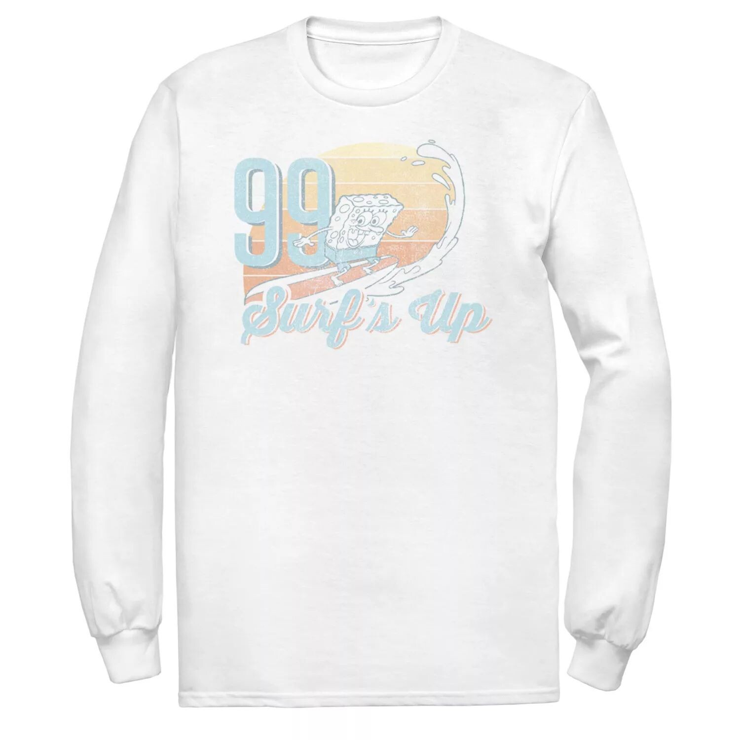 Мужская футболка Spongebob '99 Surfs Up Faded Retro Portrait с длинными рукавами Licensed Character
Мужская футболка Spongebob '99 Surfs Up Faded Retro Portrait с длинными рукавами Licensed Character