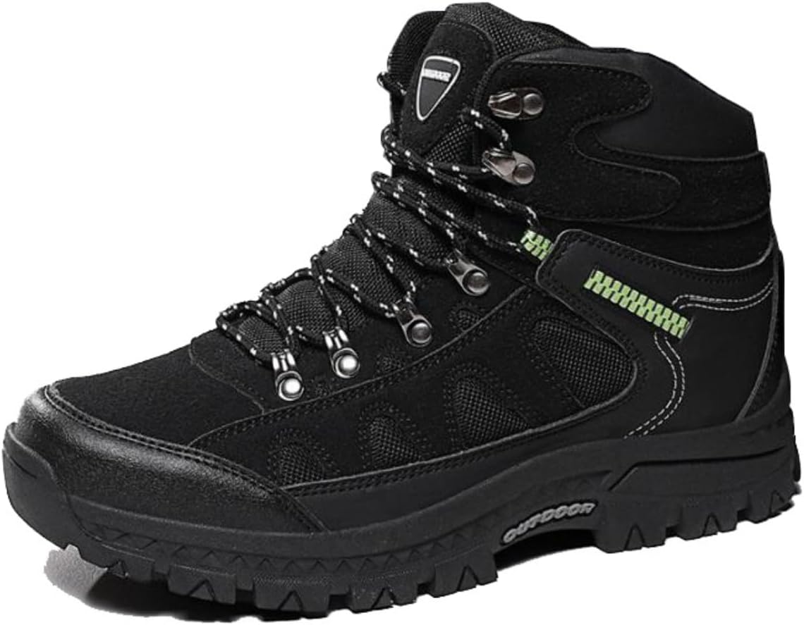 Мужские беговые кроссовки для улицы, большой размер, спортивные теннисные кроссовки, легкие, дышащие, высокие, для ходьбы и хайкинга Lexamen, черный
Мужские беговые кроссовки для улицы, большой размер, спортивные теннисные кроссовки, легкие, дышащие, высокие, для ходьбы и хайкинга Lexamen, черный