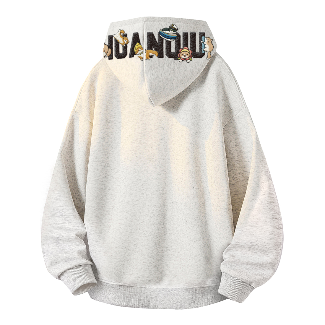Толстовка Unisex Hooded Moderate Regular HUANQIU, белый heather серый (heavyweight thickened and fleece-lined)
Толстовка Unisex Hooded Moderate Regular HUANQIU, белый heather серый (heavyweight thickened and fleece-lined)