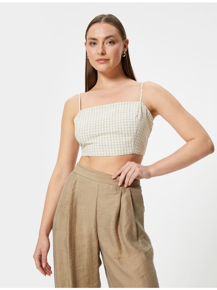 Топ KOTON Tank, цвет beige kariert
Топ KOTON Tank, цвет beige kariert