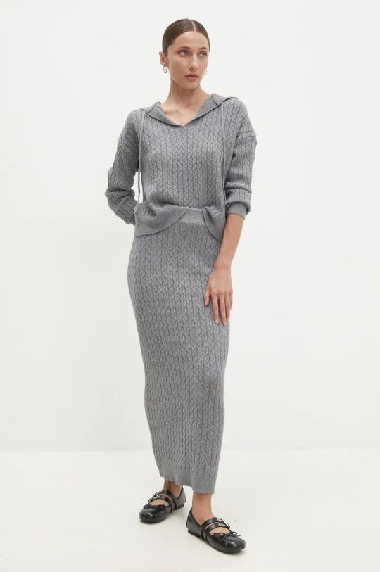 Свитер и юбка Answear Lab, серый
Свитер и юбка Answear Lab, серый