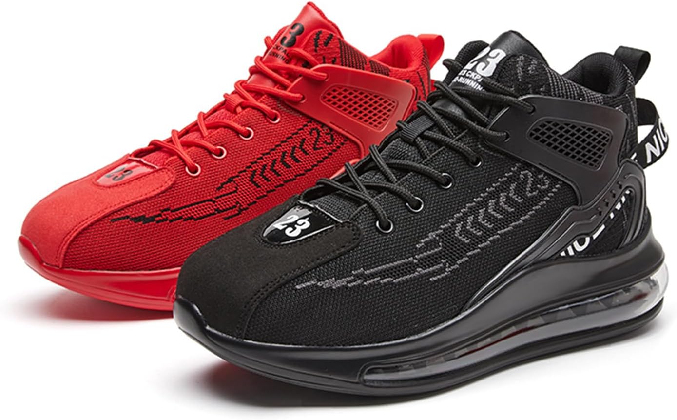 Мужские баскетбольные кроссовки GSIGUL, легкие высокие кеды с воздушной подушкой, мужские беговые кроссовки, спортивная обувь для тренировок, красный
Мужские баскетбольные кроссовки GSIGUL, легкие высокие кеды с воздушной подушкой, мужские беговые кроссовки, спортивная обувь для тренировок, красный
