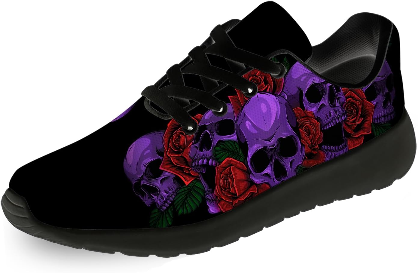 Кроссовки Horethy Skull для мужчин и женщин, беговые кроссовки, легкие и удобные, для ходьбы и тенниса, подарок для мальчика и девочки, черный
Кроссовки Horethy Skull для мужчин и женщин, беговые кроссовки, легкие и удобные, для ходьбы и тенниса, подарок для мальчика и девочки, черный