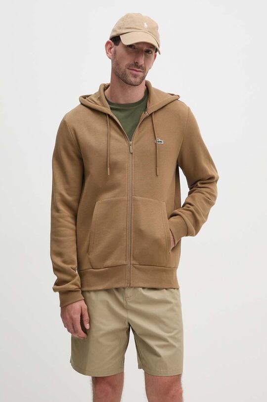 Толстовка Lacoste, коричневый
Толстовка Lacoste, коричневый