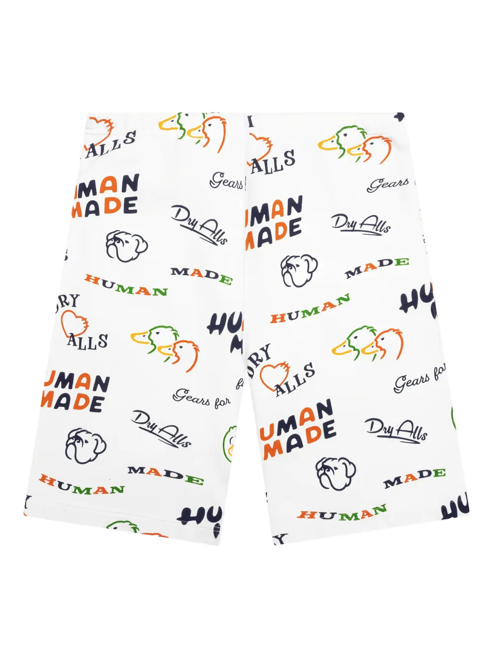 Шорты с принтом утки Human Made, белый
Шорты с принтом утки Human Made, белый