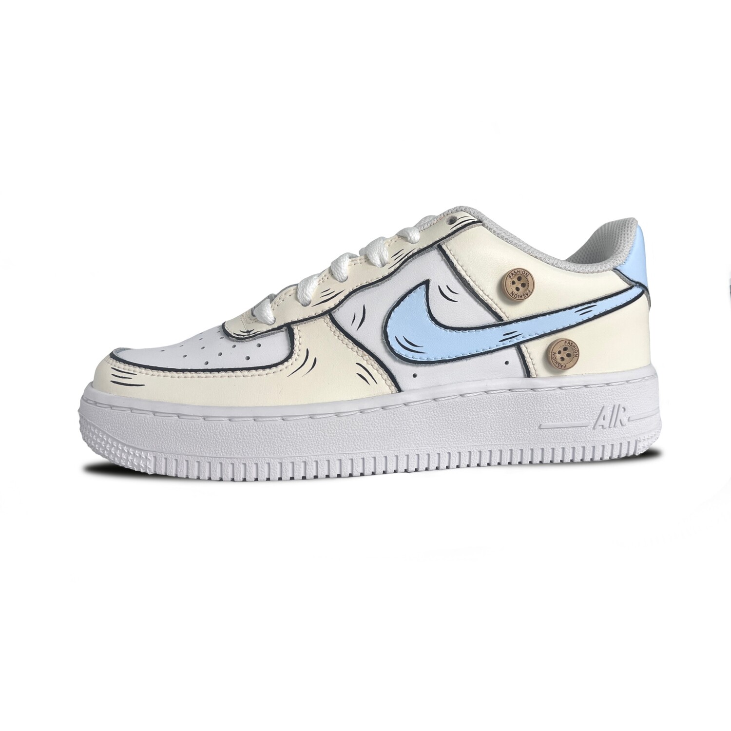 Кроссовки Nike Air Force 1 Skateboarding Shoes Men Low-top Yellow-blue, цвет Apricot
Кроссовки Nike Air Force 1 Skateboarding Shoes Men Low-top Yellow-blue, цвет Apricot