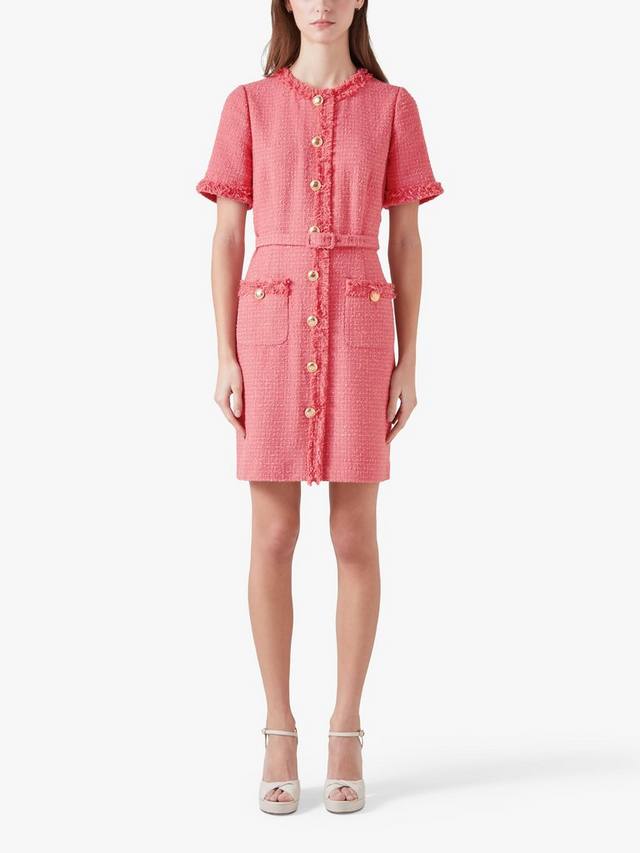 Твидовое платье с пуговицами от элли L.K.Bennett, цвет Blush
Твидовое платье с пуговицами от элли L.K.Bennett, цвет Blush