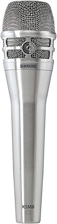 Кардиоидный динамический вокальный микрофон Shure KSM8 / N Dualdyne Handheld Cardioid Dynamic Microphone
Кардиоидный динамический вокальный микрофон Shure KSM8 / N Dualdyne Handheld Cardioid Dynamic Microphone