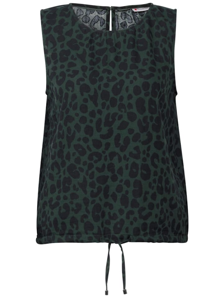 Street One Муслиновая блузка с принтом зеленого цвета
Street One Муслиновая блузка с принтом зеленого цвета