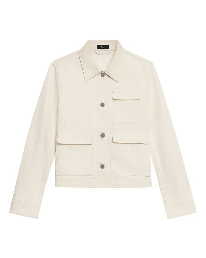 Куртка с клапанами на карманах Theory, слоновая кость/кремовый
Куртка с клапанами на карманах Theory, слоновая кость/кремовый