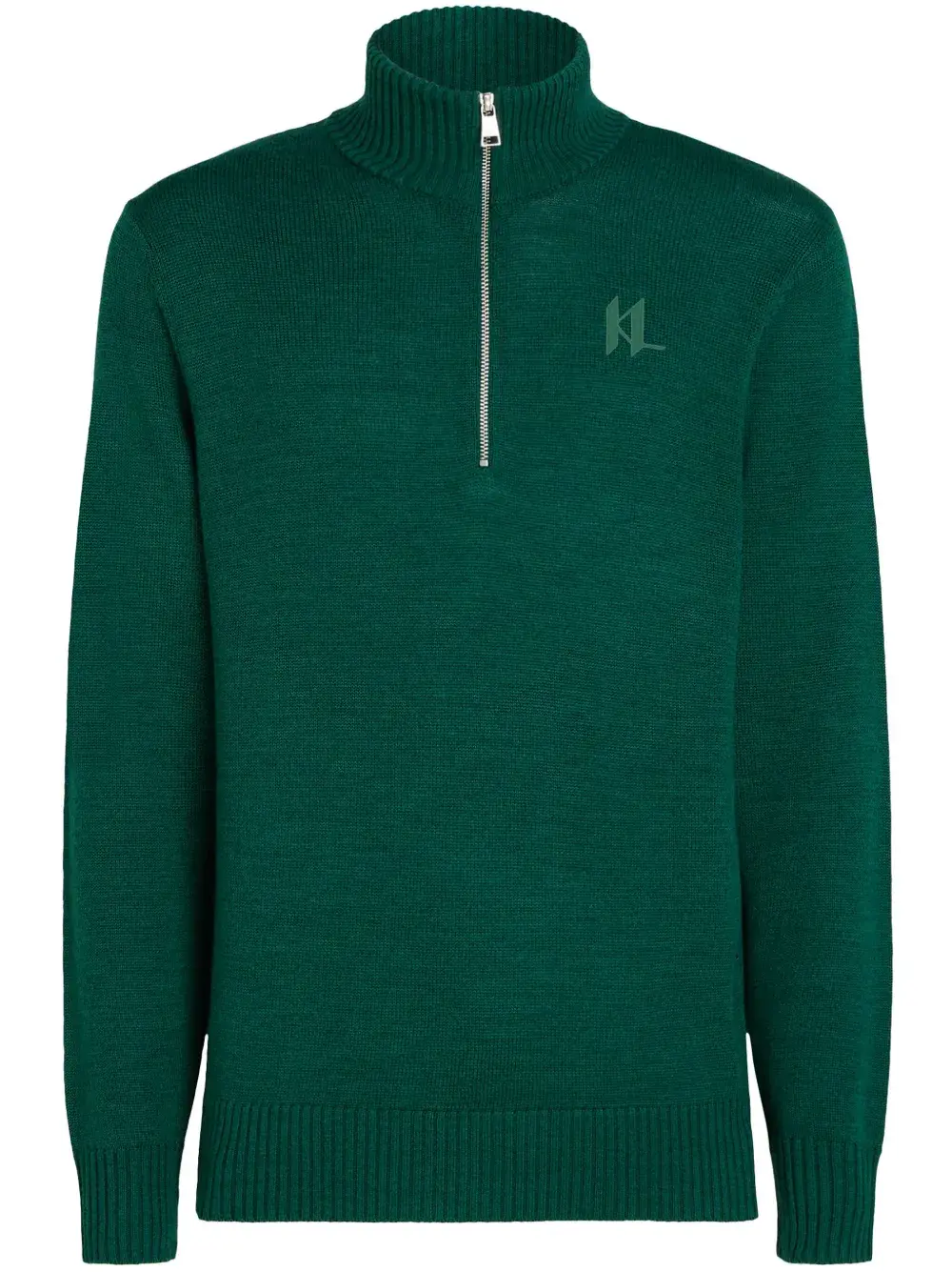 Водолазка на молнии Karl Lagerfeld, зеленый
Водолазка на молнии Karl Lagerfeld, зеленый