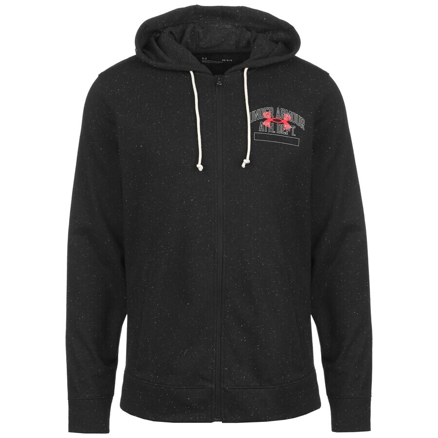 Спортивная толстовка UNDER ARMOUR Athletic Zip-Up Hoodie, черный 
Спортивная толстовка UNDER ARMOUR Athletic Zip-Up Hoodie, черный