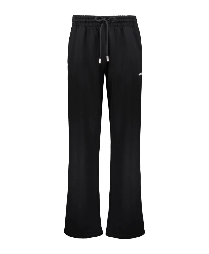 Хлопковые спортивные штаны Off White, черный
Хлопковые спортивные штаны Off White, черный