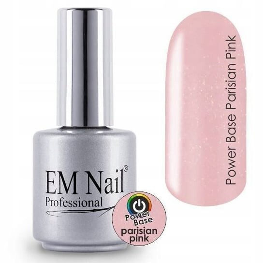 Мл EM Nail, Base, Power Base Parisian Pink, 15
Мл EM Nail, Base, Power Base Parisian Pink, 15
