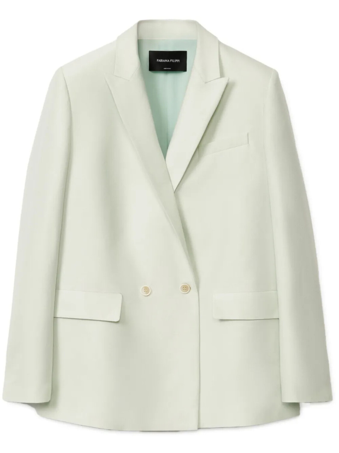 Двубортный пиджак Fabiana Filippi, зеленый
Двубортный пиджак Fabiana Filippi, зеленый