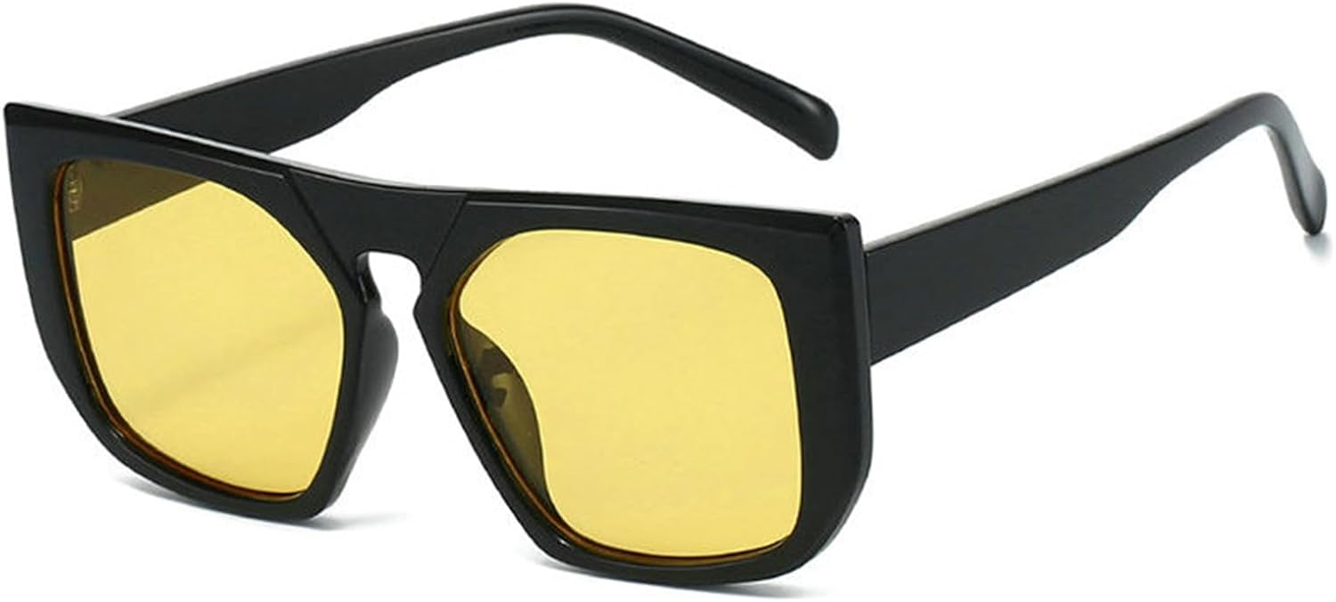 Willochra Модные солнцезащитные очки неправильной квадратной формы для женщин, дизайнерские солнцезащитные очки большого размера для мужчин, солнцезащитные очки для вождения на открытом воздухе, защита от ультрафиолета UV400, C2
Willochra Модные солнцезащитные очки неправильной квадратной формы для женщин, дизайнерские солнцезащитные очки большого размера для мужчин, солнцезащитные очки для вождения на открытом воздухе, защита от ультрафиолета UV400, C2