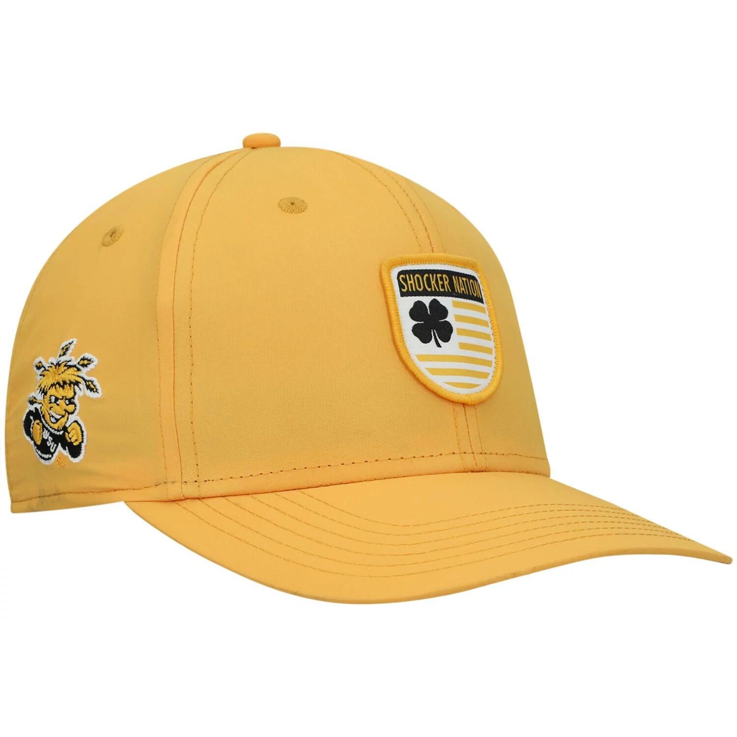 Мужская желтая кепка Wichita State Shockers Nation Shield Snapback
Мужская желтая кепка Wichita State Shockers Nation Shield Snapback