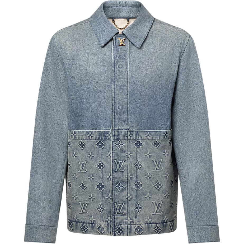 LOUIS VUITTON Джинсовая куртка мужская синяя, Blue
LOUIS VUITTON Джинсовая куртка мужская синяя, Blue