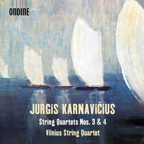 CD диск Karnavicius / Vilnius String Quartet: String Quartets 3 & 4
CD диск Karnavicius / Vilnius String Quartet: String Quartets 3 & 4