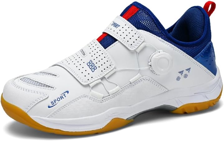 Мужские спортивные кроссовки с поворотной пряжкой для бадминтона и настольного тенниса Meixi Mobile, белый
Мужские спортивные кроссовки с поворотной пряжкой для бадминтона и настольного тенниса Meixi Mobile, белый