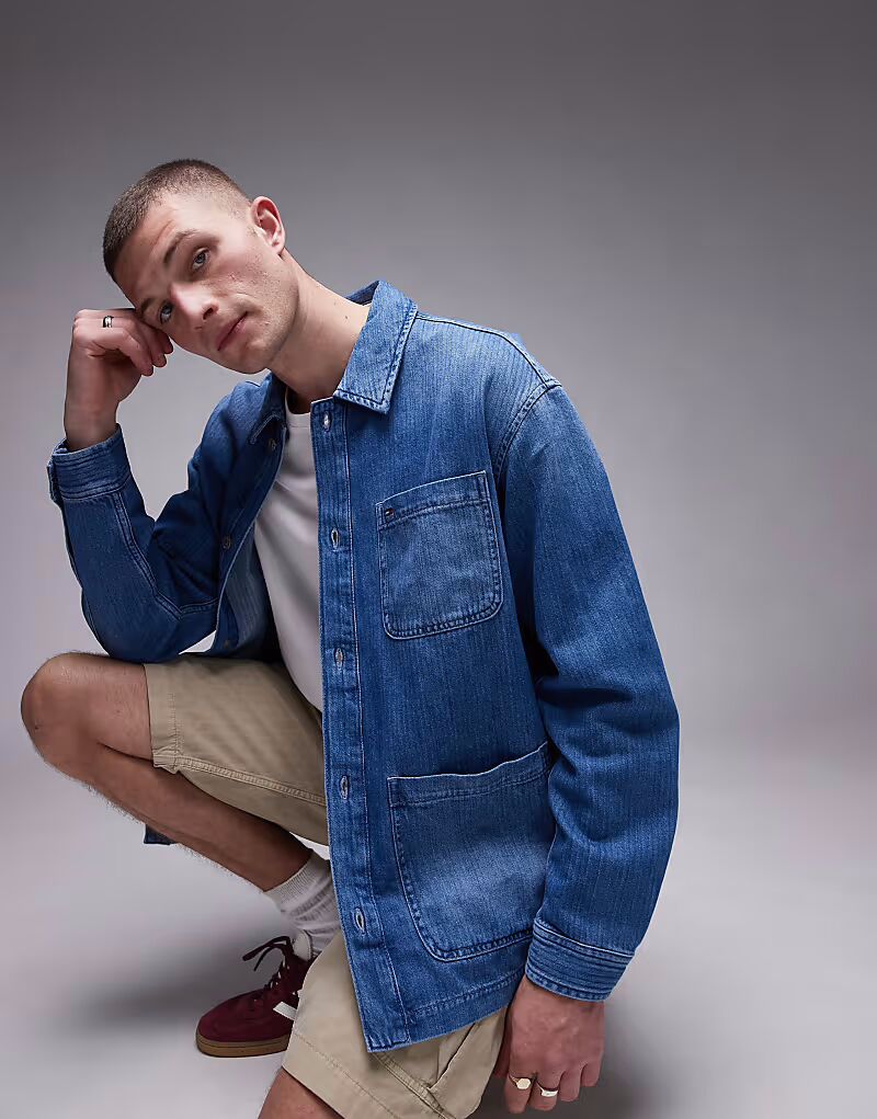 Джинсовая куртка Tommy Jeans в стиле хоор, средне-синяя, Синий, Джинсовая куртка Tommy Jeans в стиле хоор, средне-синяя
Джинсовая куртка Tommy Jeans в стиле хоор, средне-синяя, Синий, Джинсовая куртка Tommy Jeans в стиле хоор, средне-синяя