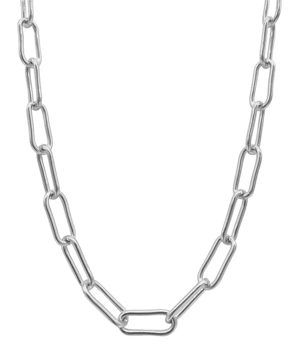 Широкая цепочка-скрепка из серебра, устойчивая к потускнению Adornia, silver
Широкая цепочка-скрепка из серебра, устойчивая к потускнению Adornia, silver