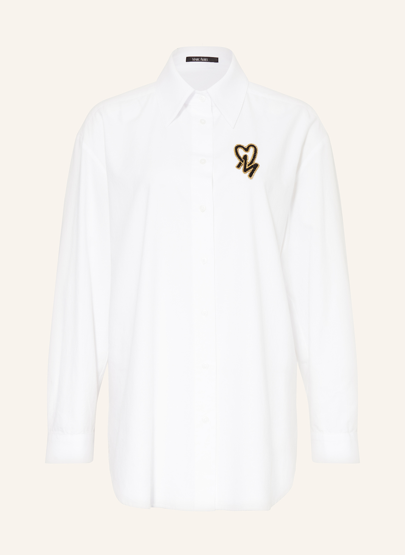 Рубашка блузка Marc Aurel, белый
Рубашка блузка Marc Aurel, белый