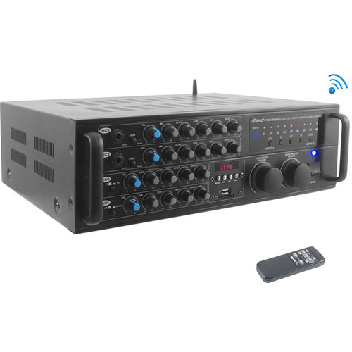 Pyle Pro 2000W Karaoke Mixer/Amplifier with Bluetooth PMXAKB2000
Pyle Pro 2000W Karaoke Mixer/Amplifier with Bluetooth PMXAKB2000