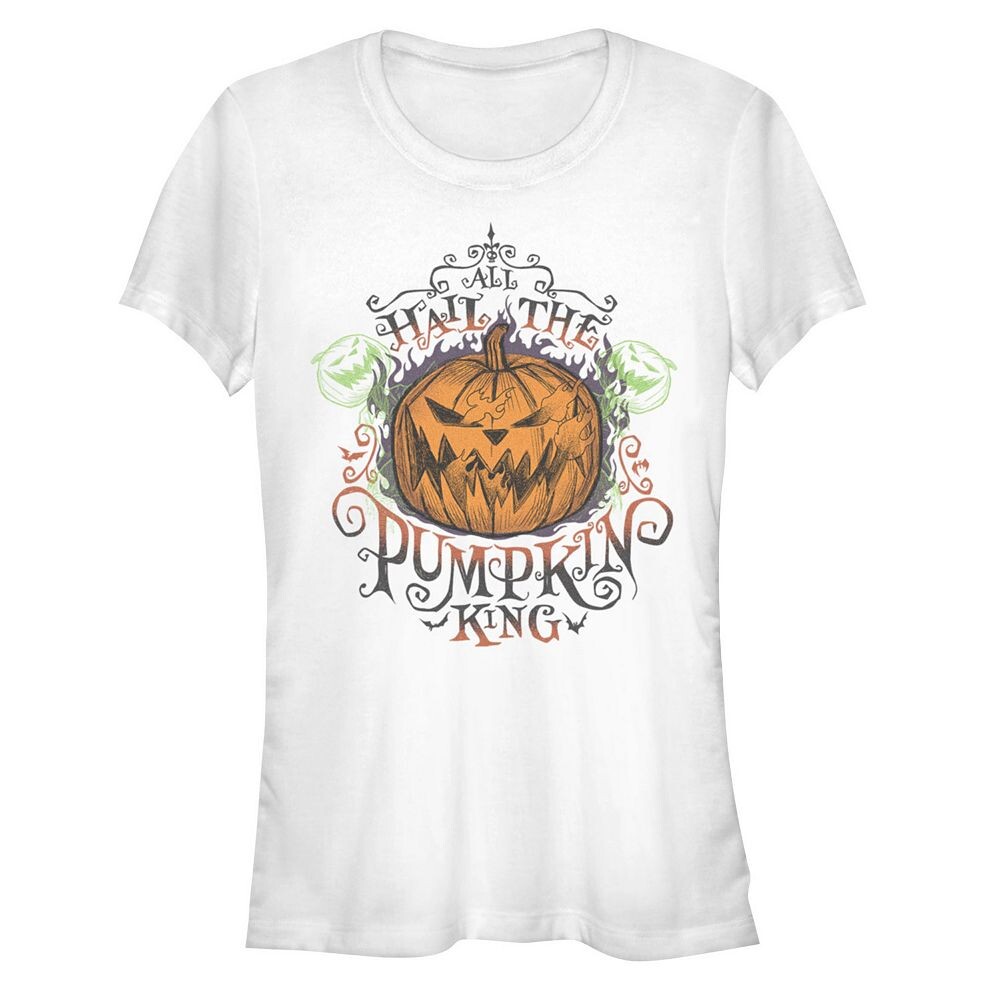 Женская футболка Disney's «Кошмар перед Рождеством» «Да здравствует тыквенный король» Licensed Character, черный
Женская футболка Disney's «Кошмар перед Рождеством» «Да здравствует тыквенный король» Licensed Character, черный