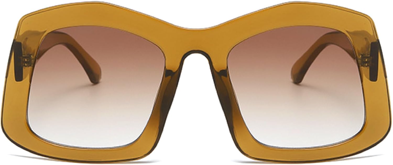 Уникальные большие квадратные солнцезащитные очки конфетных цветов для женщин, модные солнцезащитные очки с оранжевым градиентом, сексуальные женские очки UV400 mincl, Brown
Уникальные большие квадратные солнцезащитные очки конфетных цветов для женщин, модные солнцезащитные очки с оранжевым градиентом, сексуальные женские очки UV400 mincl, Brown