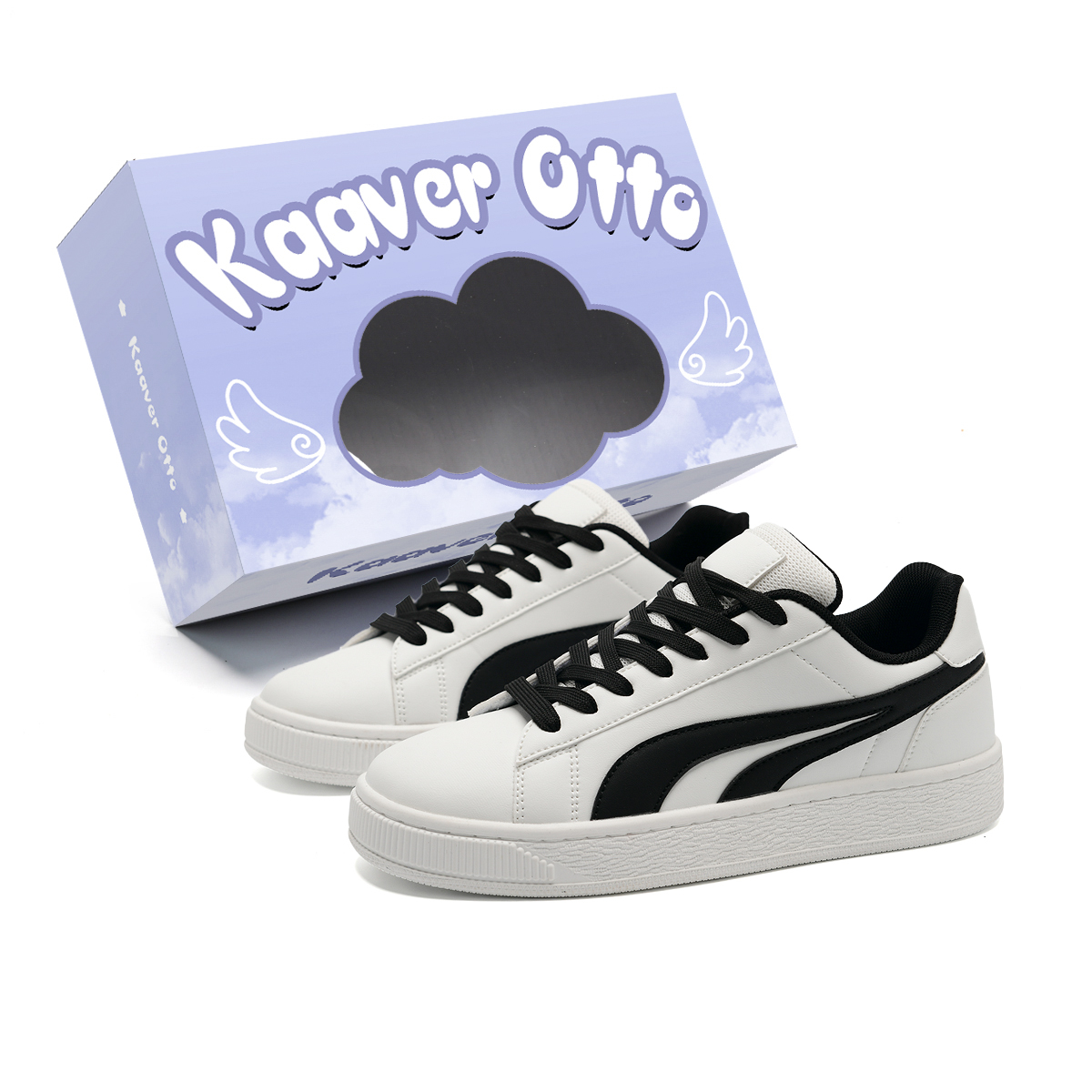 KAAVER OTTO Износостойкие дышащие низкие скейтерские кроссовки унисекс белые, цвет White
KAAVER OTTO Износостойкие дышащие низкие скейтерские кроссовки унисекс белые, цвет White
