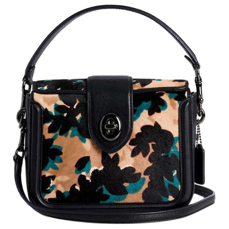 COACH Женская маленькая кожаная сумка через плечо разноцветная
COACH Женская маленькая кожаная сумка через плечо разноцветная