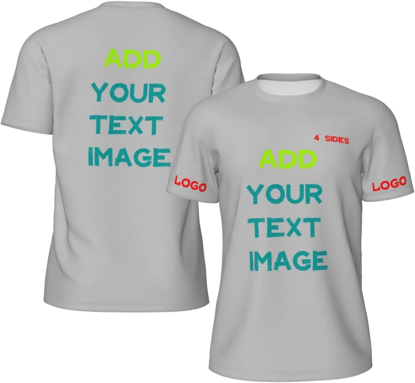 Футболка Custom с принтом на 4 сторонах
Футболка Custom с принтом на 4 сторонах