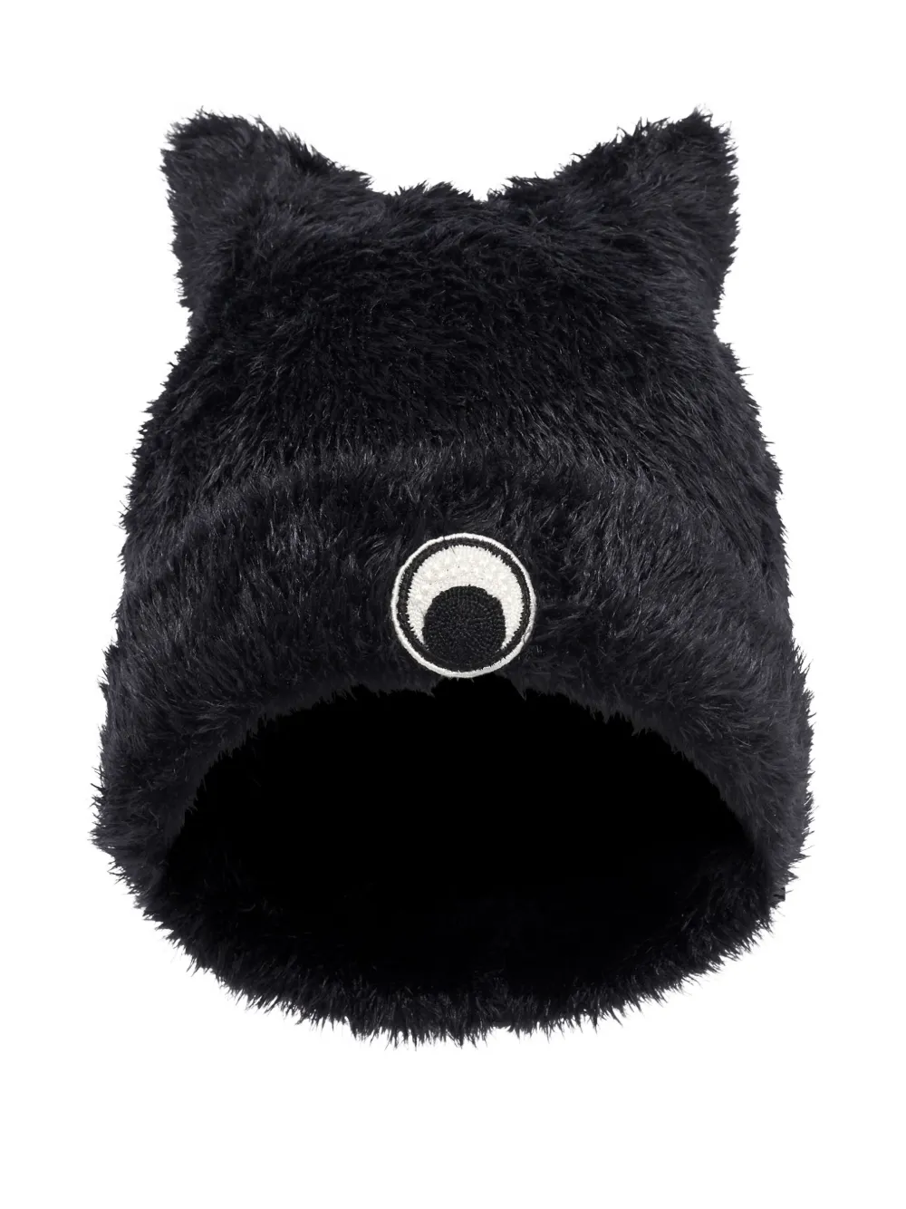 Пушистая шапка-бини с ушками кошки Marine Serre, черный
Пушистая шапка-бини с ушками кошки Marine Serre, черный