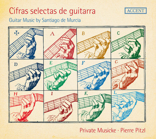 CD диск Murcia / Private Musicke / Pitzl: Cifras Selectas de Guitarra
CD диск Murcia / Private Musicke / Pitzl: Cifras Selectas de Guitarra