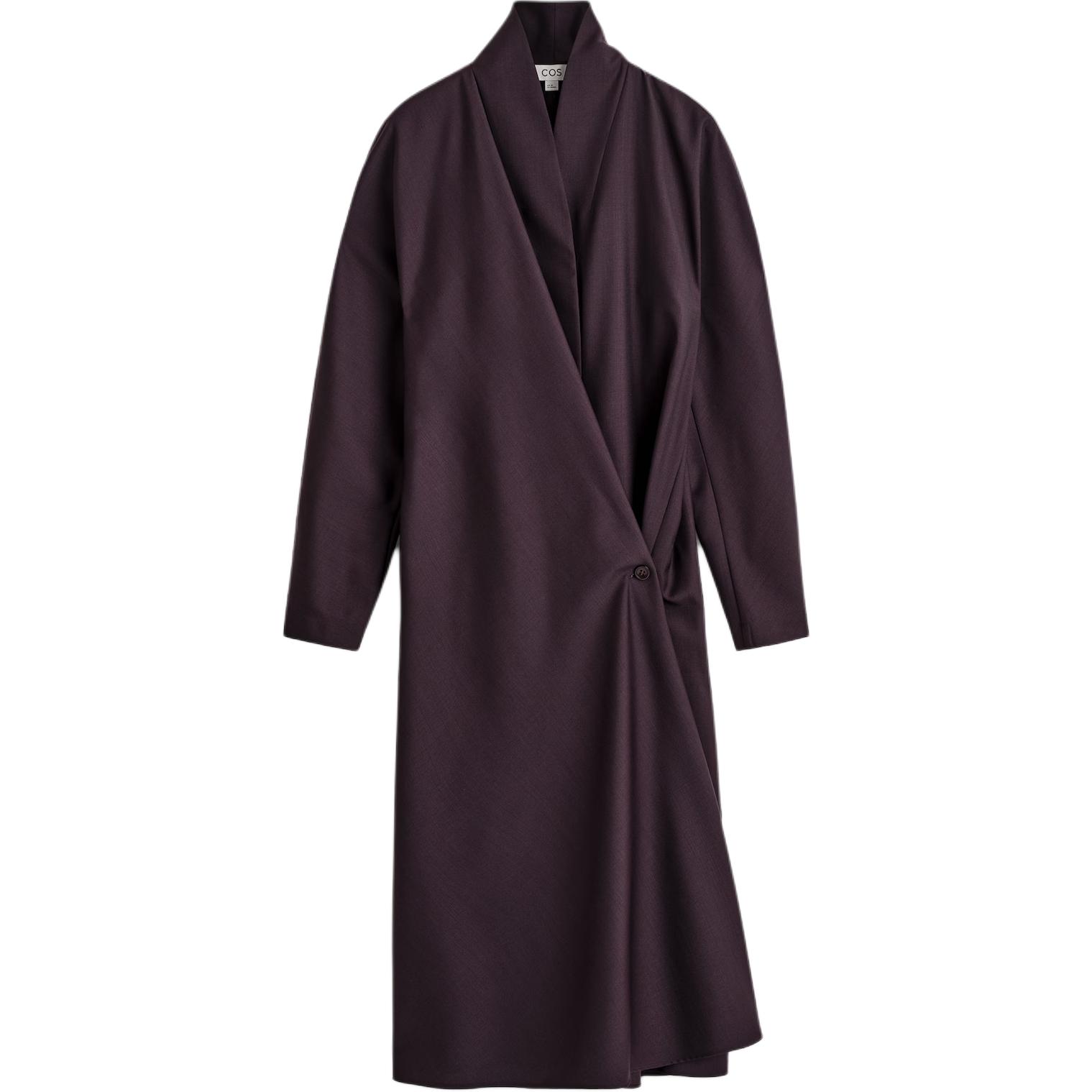 COS Женское платье с длинными рукавами, фиолетовое, средней длины
COS Женское платье с длинными рукавами, фиолетовое, средней длины